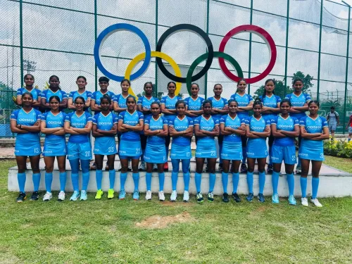 Did the Indian junior women’s hockey team lose to Chile in a shootout?
