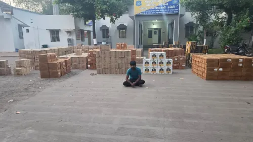 Gujarat SMC seizes ₹2 crore liquor in 4 raids; 5 arrested, 21 wanted