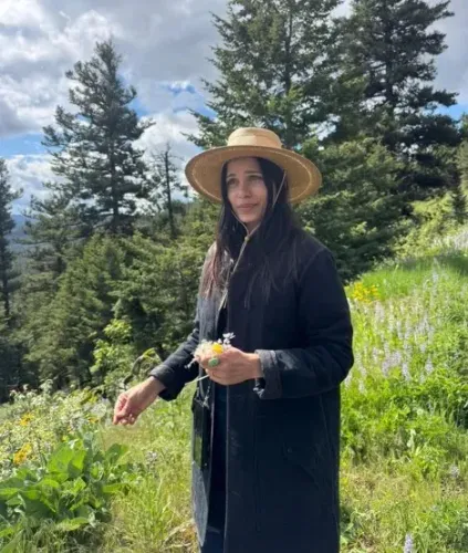 Freida Pinto's Montana holiday: 'real nervous system reset' with family