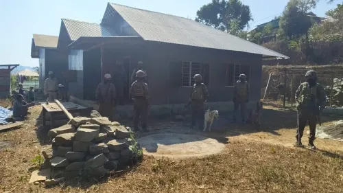 What Caused Fresh Tensions in Imphal Valley Following the Discovery of a Shot Dead Meitei Man?