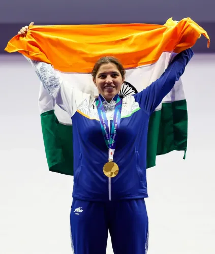 Neeru Dhanda wins Asian Games 2026 trap gold after illness scare, coach Wilson hails composure