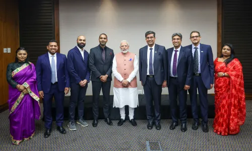 क्या मोदी ने जी20 में ऑस्ट्रेलियाई पीएम और भारतीय उद्यमियों से मुलाकात की?