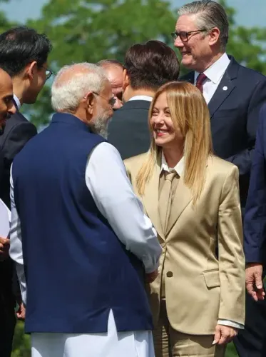 PM Modi at G7 Evian: Meets Macron, Trump bilateral set for Wednesday