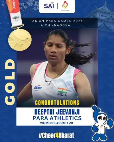 Gadkari hails Deepthi Jeevanji's Asian Para Games gold