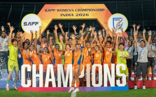 Gadkari hails Indian Women's Football Team on SAFF 2026 win