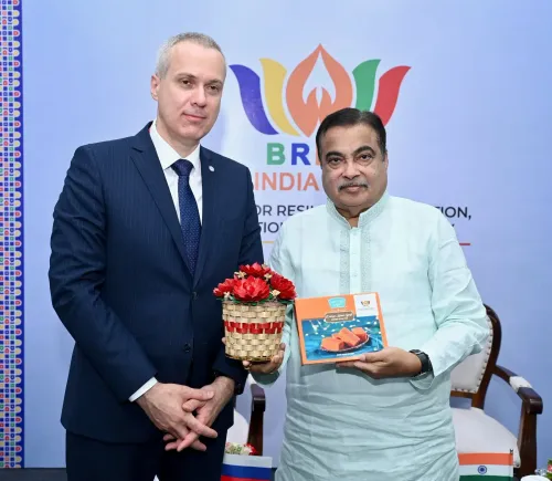 Gadkari holds bilateral meets with South Africa, Russia at BRICS Transport Summit