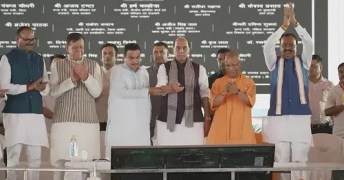 Gadkari Inaugurates 3 NH Projects Worth ₹4,850 Cr in Lucknow