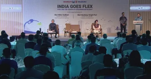 Gadkari Launches Maruti Suzuki's First Flex Fuel Car in Delhi