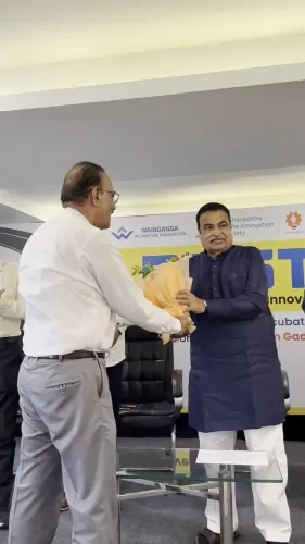 Gadkari presides over RASTA Startup Challenge prize distribution in Nagpur