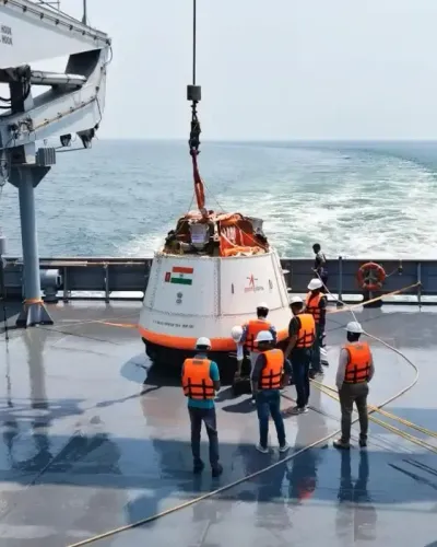 इसरो ने गगनयान मिशन के लिए सफलतापूर्वक किया एयर ड्रॉप टेस्ट: आईएडीटी-02 की सफलता