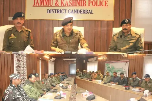 गांदरबल में एसएसपी की सुरक्षा समीक्षा बैठक, संवेदनशील क्षेत्रों पर ध्यान केंद्रित