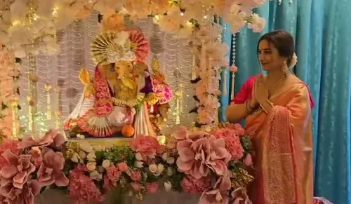 गणेश चतुर्थी 2026: दिव्या दत्ता ने बनाया हलवे का भोग, शरवरी वाघ और अर्जुन बिजलानी ने भी किया बप्पा का स्वागत