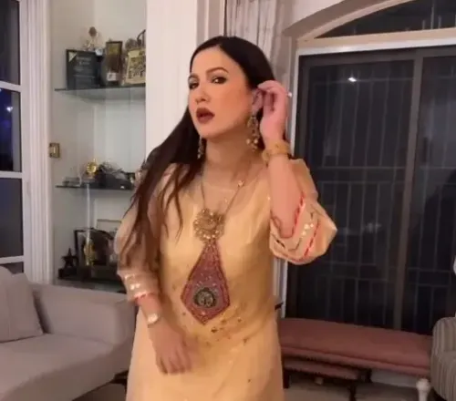 Did Gauahar Khan Just Tap to Karan Aujla's 'For A Reason' One Month After Giving Birth?