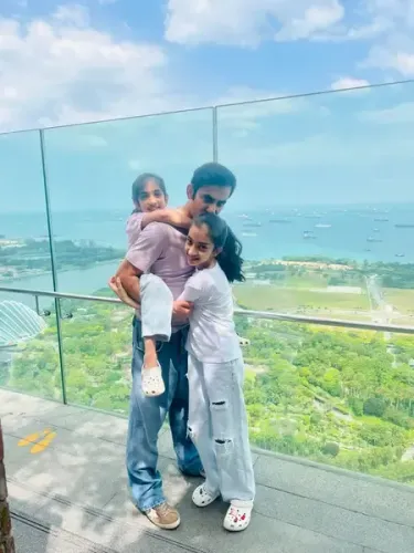 Gautam Gambhir Relishes Family Holiday in Singapore Post T20 World Cup Win