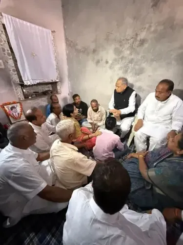 Did Gehlot Condole the Family of the Student Who Died in Jodhpur Accident on Aug 15?
