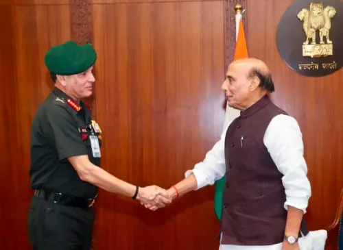 Army Chief Gen Dhiraj Seth meets Rajnath Singh, unveils VIJAY vision for Indian Army