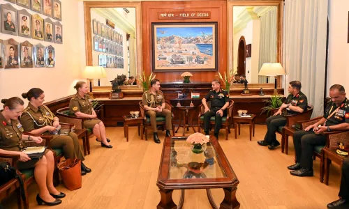 What Did General Upendra Dwivedi Discuss with the Australian Army Chief Regarding Operation Sindoor?