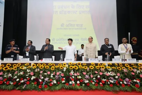 सेल ब्रॉडकास्ट अलर्ट सिस्टम लॉन्च: सिंधिया बोले — 'घबराएं नहीं, यह आपदा चेतावनी प्रणाली का परीक्षण संदेश है'