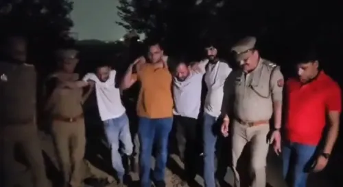 गाजियाबाद में दोहरी मुठभेड़: नंदग्राम और भोजपुर में चार बदमाश गोली लगने के बाद गिरफ्तार