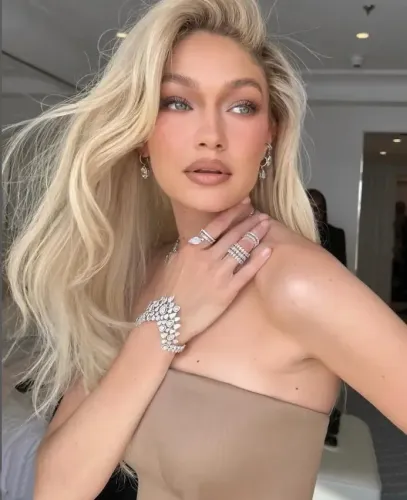 Gigi Hadid Loves Seeing Herself on Magazine Covers