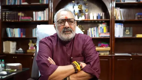 Giriraj Singh brands campus slogan writers 'anti-national conspirators'