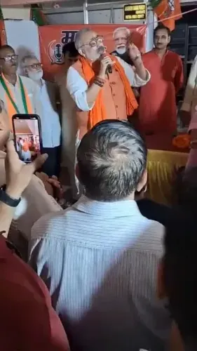 Giriraj Singh Campaigns in Bankipur, Backs BJP's Neeraj Sinha