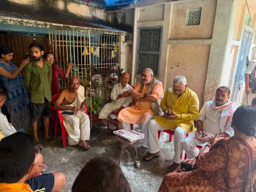 Giriraj Singh condoles death of 1974 movement veteran's son