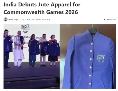 Giriraj Singh flags off Team India in jute-viscose kit for CWG 2026