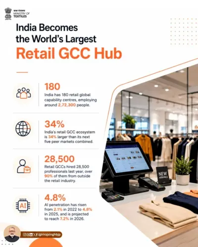 Giriraj Singh Hails India as Rising Hub for Retail GCCs