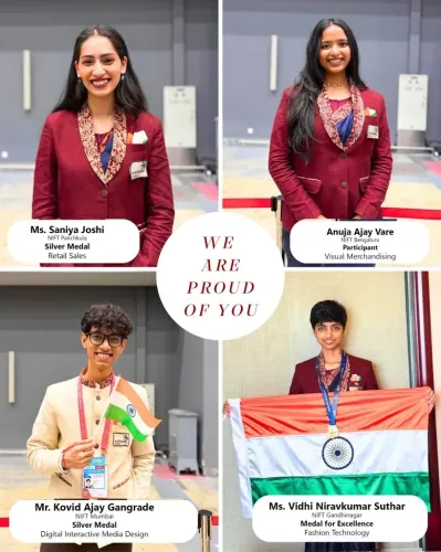 Giriraj Singh hails NIFT's 3 medals at WorldSkills Shanghai 2026