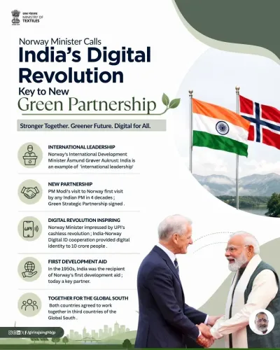 Giriraj Singh hails Norway's praise for India's Digital Revolution