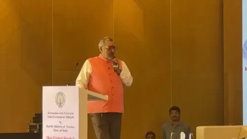 Giriraj Singh holds textile seminar with Andhra Pradesh officials