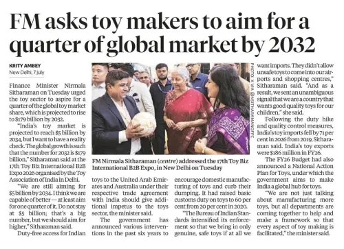 Giriraj Singh: India's toy imports down 71% since 2019