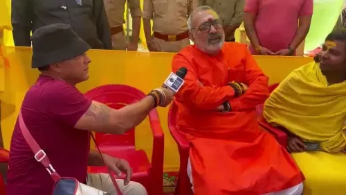 Giriraj Singh invokes Maa Baglamukhi against 'anti-Sanatan' forces