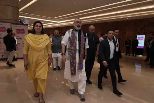 Giriraj Singh joins Bihar textile session at Bharat Tex 2026