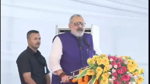 Giriraj Singh pitches Dinkar University for Begusarai to Bihar CM