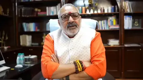 Giriraj Singh targets opponents' silence on JNU incident