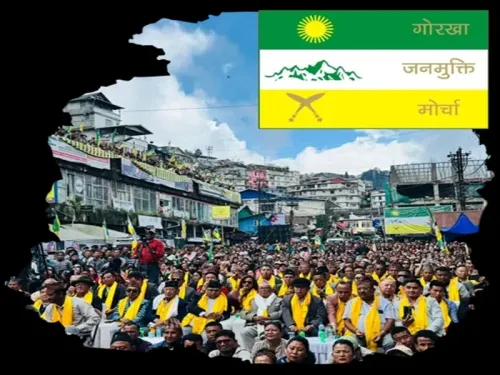 GJM Pledges Unwavering Support to BJP Candidates Across Darjeeling