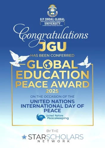 How Did JGU Earn the Global Education for Peace Award?