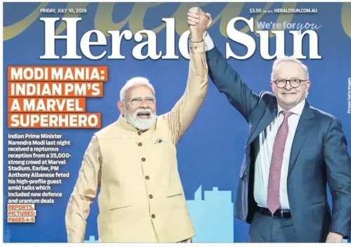 ऑस्ट्रेलियाई मीडिया ने मोदी को बताया 'मिस्टर इंडिया', 18 समझौतों से यूरेनियम निर्यात का रास्ता साफ