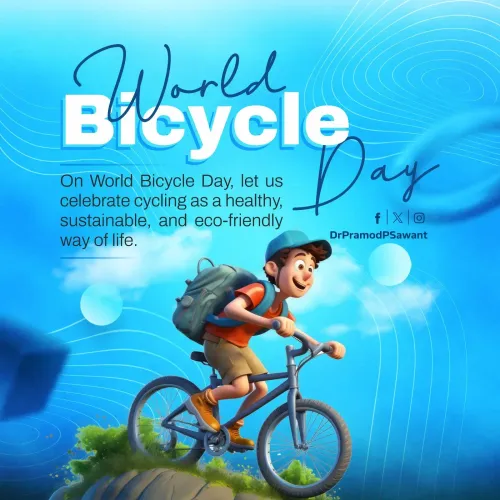 Goa CM Sawant Marks World Bicycle Day, Backs Fit India Push