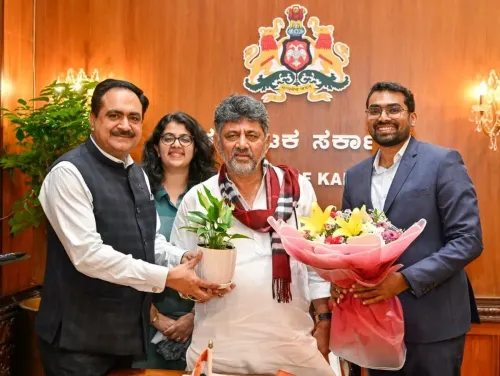 Godrej top brass meets CM Shivakumar at Vidhana Soudha