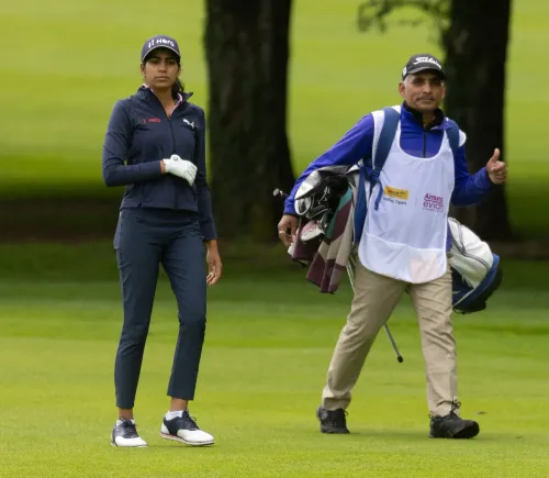 Diksha Dagar fires 4-under 67, tied second at Jabra Ladies Open