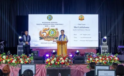 Gorkha community's role in Mizoram: CM Lalduhoma at MGYA Golden Jubilee