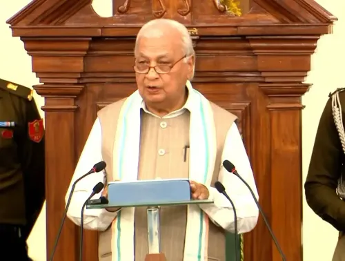 What Developments in Bihar Did the Governor Highlight at the Start of the Budget Session?