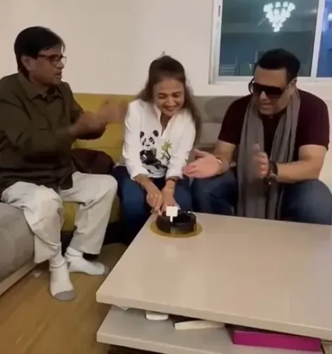Is Govinda Reviving His Iconic 90s Charm for Sister Kaamini Khanna’s Birthday?