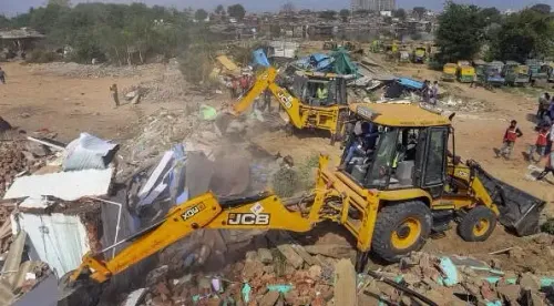 How Did the Largest Demolition Drive Free Government Land Near Chandola Lake in Ahmedabad?