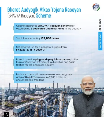 Goyal Announces Chemical Parks Scheme, Rail Project for South India