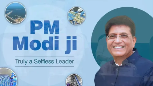 Goyal hails PM Modi as 'Selfless Leader' on social media