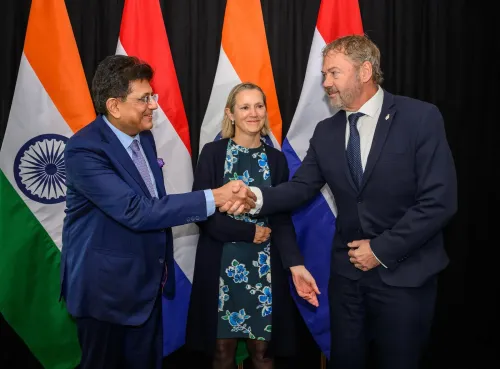 Goyal Meets Dutch MPs, Eyes India-EU FTA Push